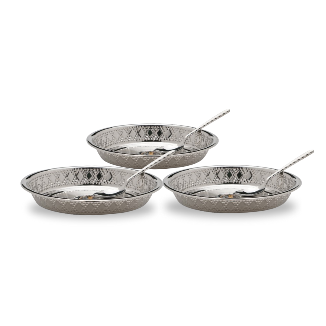 Rice PLATE Set of 6.